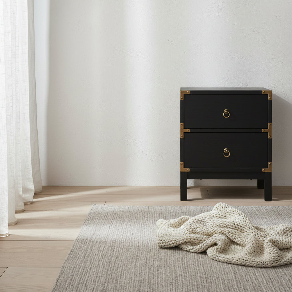 SAFAVIEH Zaria 2-Drawer Nightstand