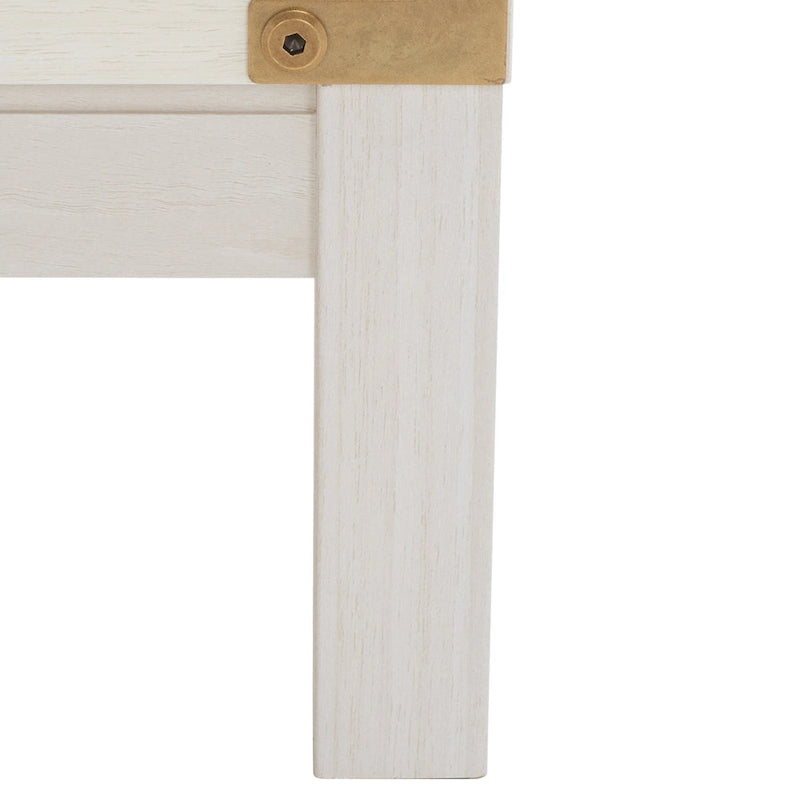 Table de chevet à 2 tiroirs