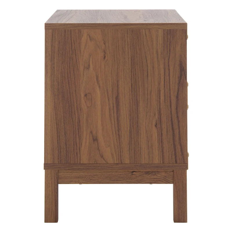 Table de chevet à 2 tiroirs