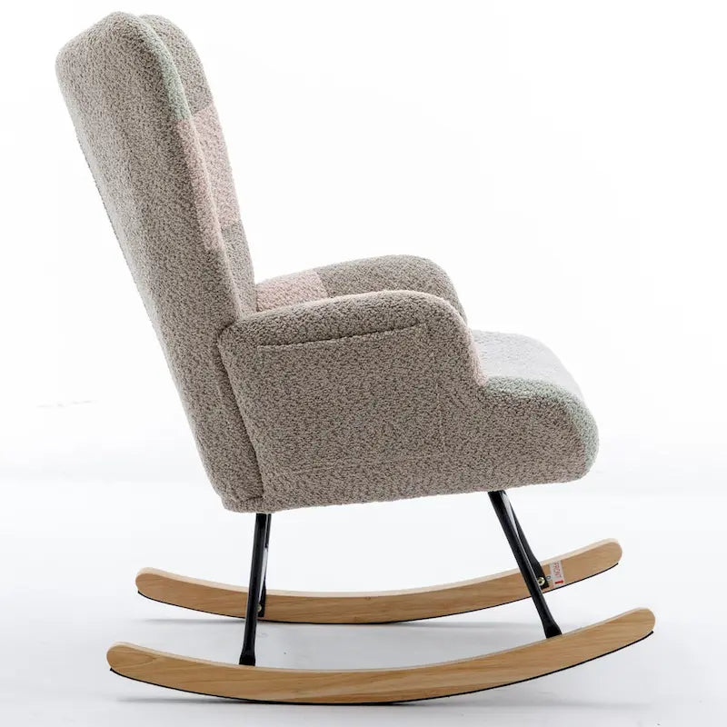 Fauteuil à bascule et planeur Multicolor Teddy 33.4
