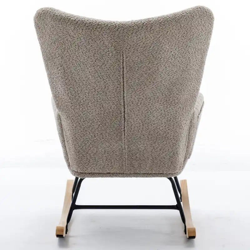 Fauteuil à bascule et planeur Multicolor Teddy 33.4