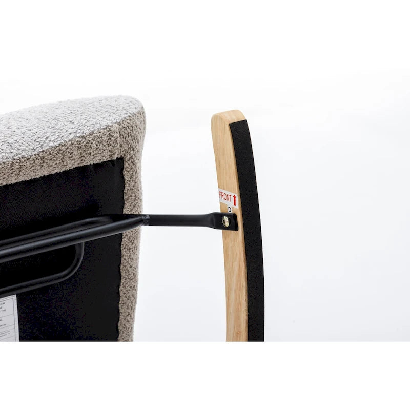Fauteuil à bascule et planeur Multicolor Teddy 33.4