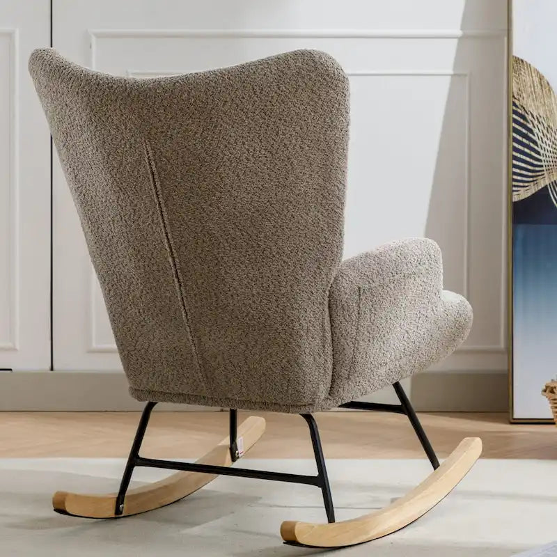 Fauteuil à bascule et planeur Multicolor Teddy 33.4