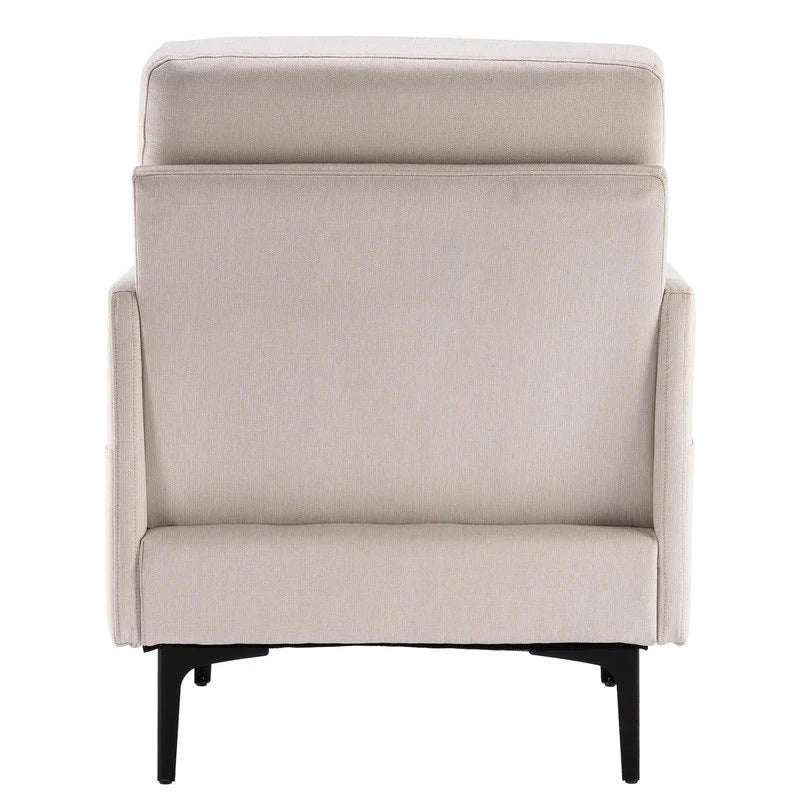 Fauteuil d'appoint en tissu 4 coloris