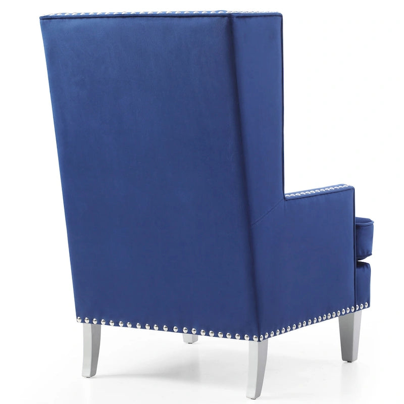 Fauteuil d'appoint en velours