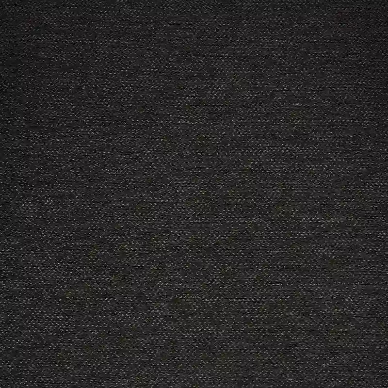 Chaise de salle à manger avec tissu bouclé crème et pieds en métal noir mat