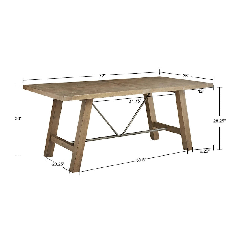 Table à manger rectangulaire