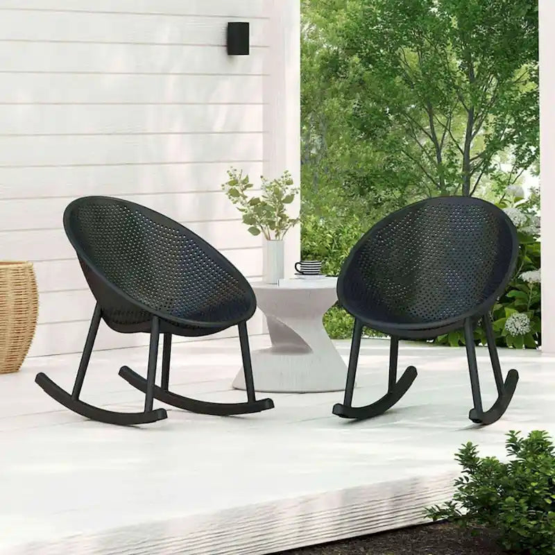 Fauteuils à bascule de patio