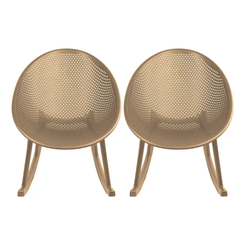 Fauteuils à bascule de patio