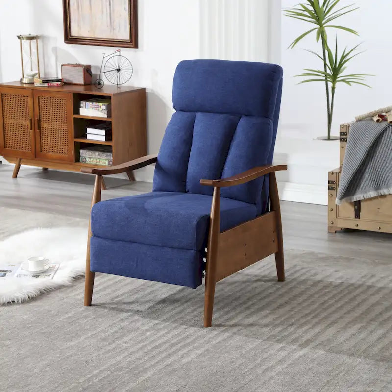 Fauteuil à accoudoirs en bois