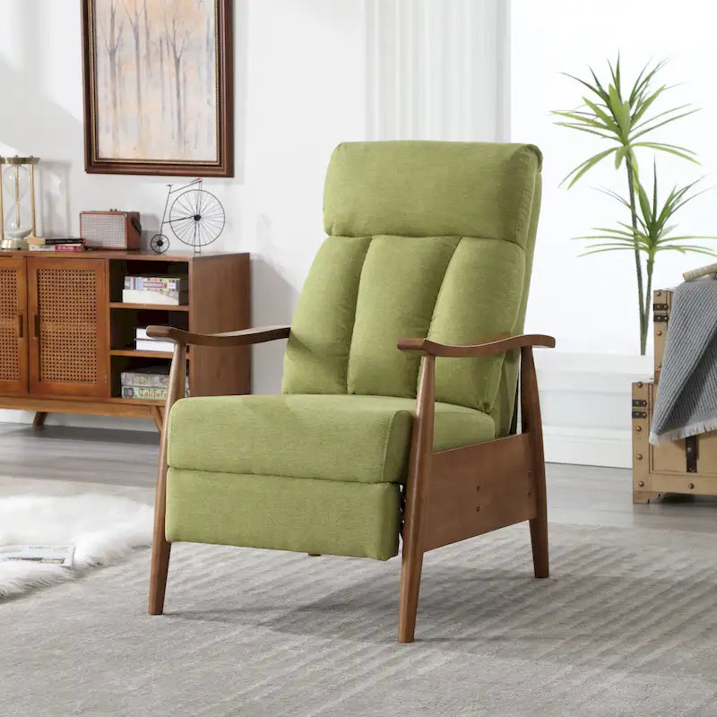 Fauteuil à accoudoirs en bois