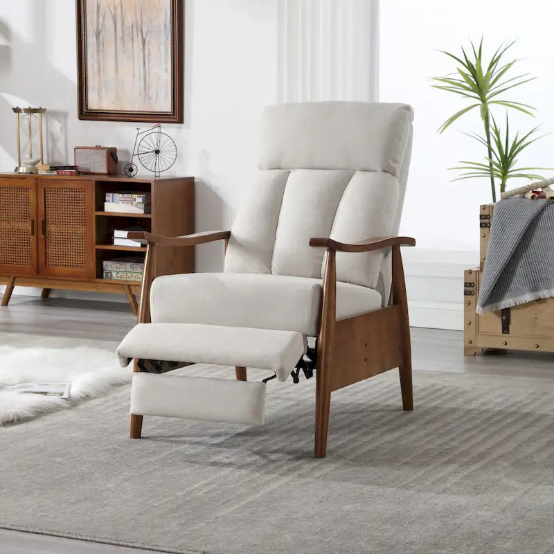 Fauteuil à accoudoirs en bois