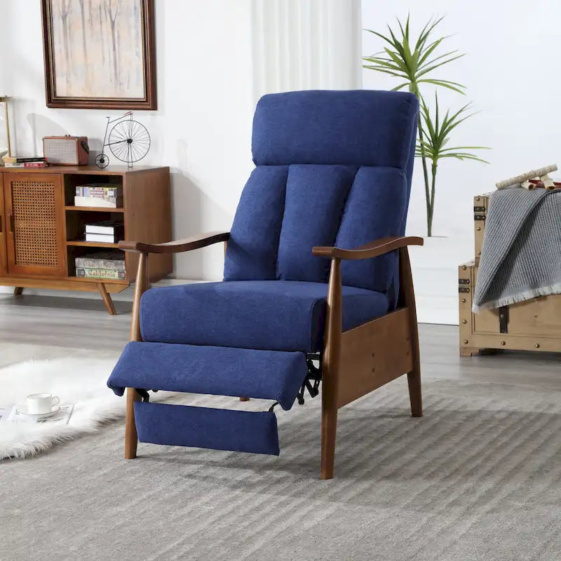 Fauteuil à accoudoirs en bois