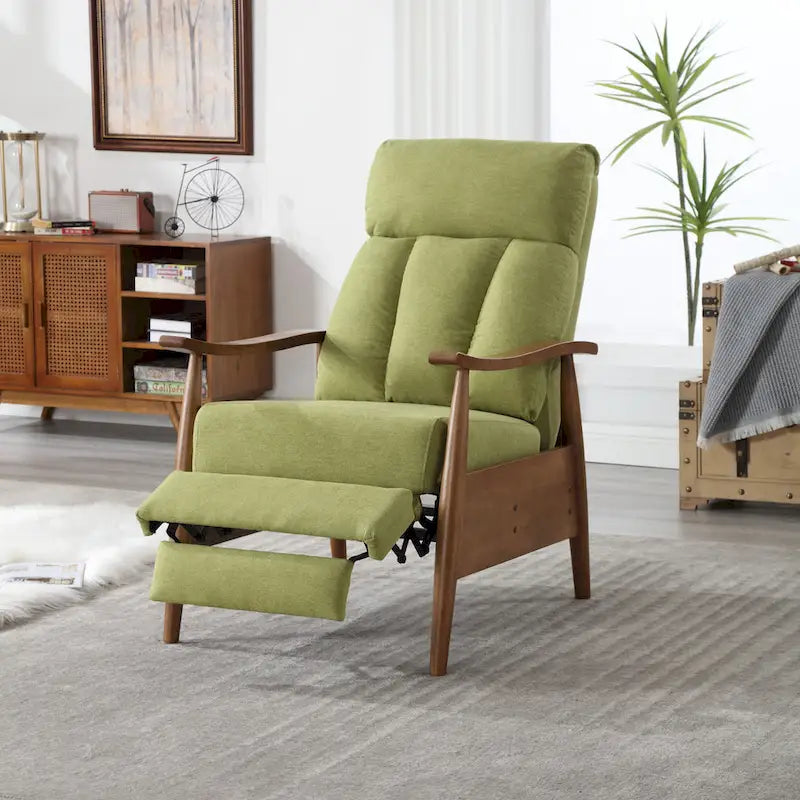 Fauteuil à accoudoirs en bois