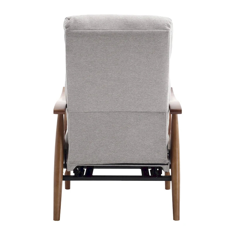 Fauteuil à accoudoirs en bois
