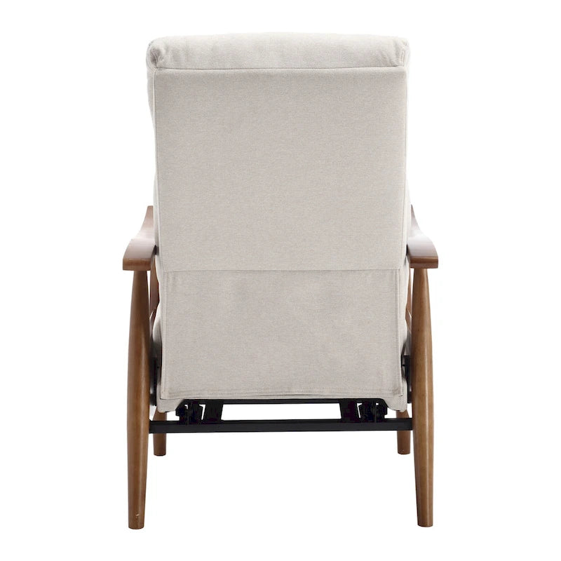 Fauteuil à accoudoirs en bois