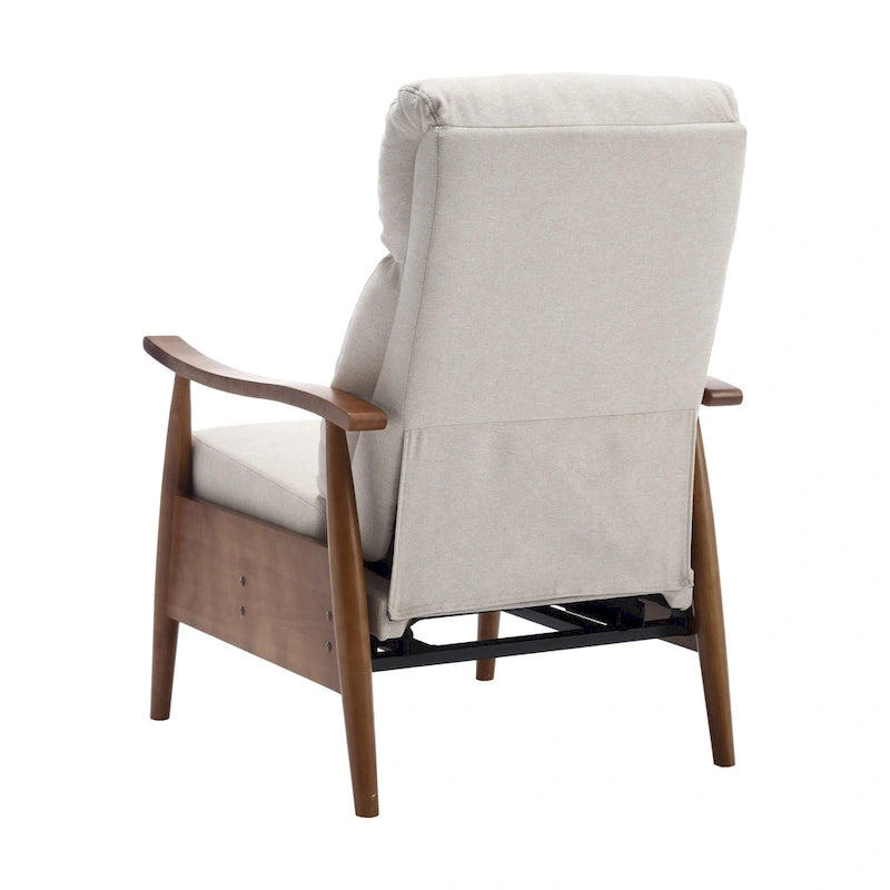 Fauteuil à accoudoirs en bois