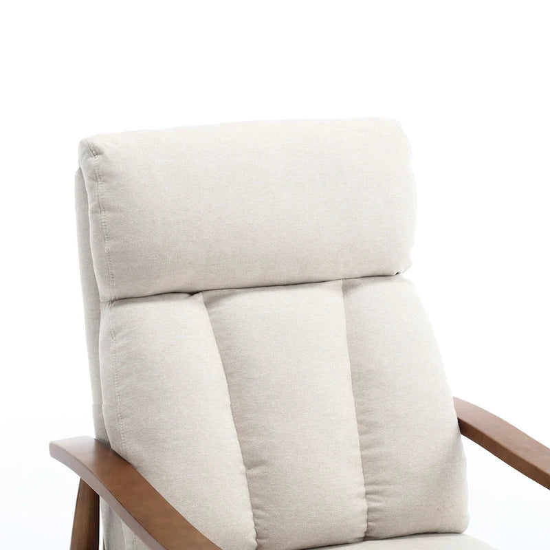 Fauteuil à accoudoirs en bois