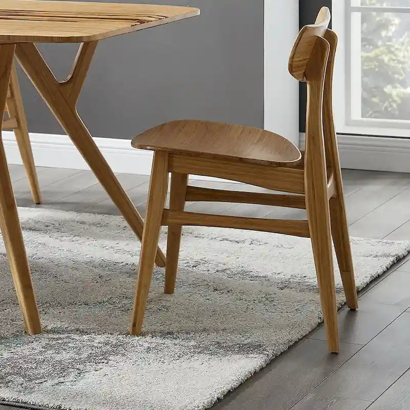 Chaise de salle à manger Coral, dorée, (Lot de 2)
