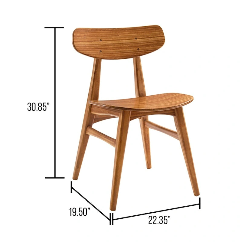 Chaise de salle à manger Coral, dorée, (Lot de 2)